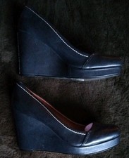 NEXT Navy Blue Wedges UK Size