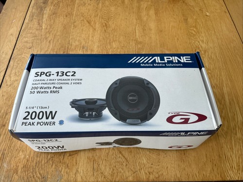 Alpine spg 13c2 - spg-13c2, pair
