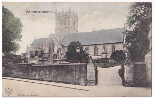 Ellesmere church shropshire - ​ellesmere,