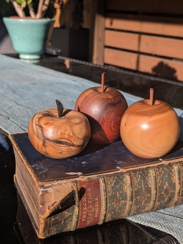 Vintage hand turned wooden - vintage,