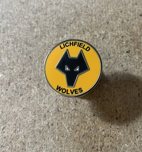 Wolves lichfield enamel - wolves,
