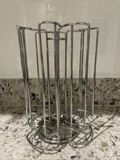 Bosch Tassimo Coffee Holder T-Disc 52 Pods 360° Rotating Base Chrome