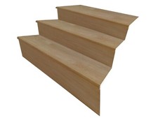 Oak tread and riser - oak,
