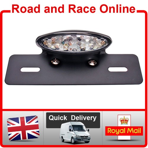 Led rear light black stop - light,