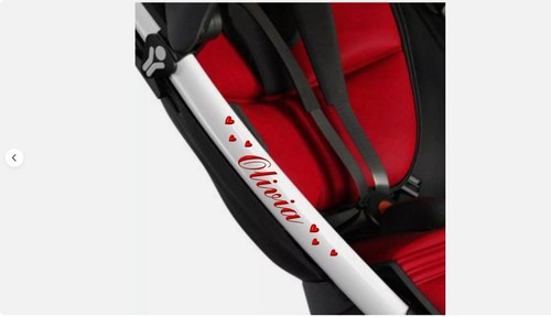Personalised pushchair - personalised,