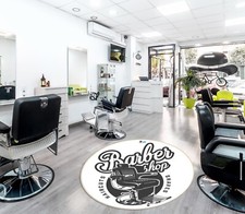 3D Retro Chair ZHUB462 Barber Shop Game Non Slip Rug Mat Photo Carpet Amy