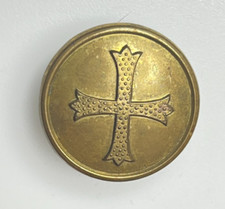 Antique Ecclesiastical Christian Livery Button 26 mm Firmin & Son