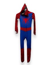 Childs Spider Man Bodysuit & Mask Age 8-10 years - Ex hire Fancy Dress Costume