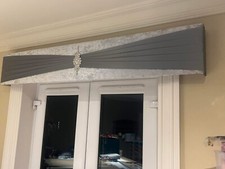 Silver crushed Velvet With