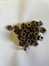 1/4" BSW THIN SQUARE NUTS  X