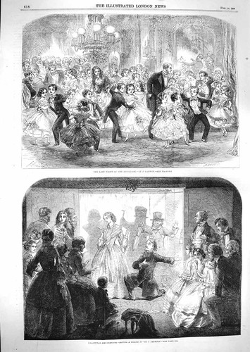 Original old antique print - original,