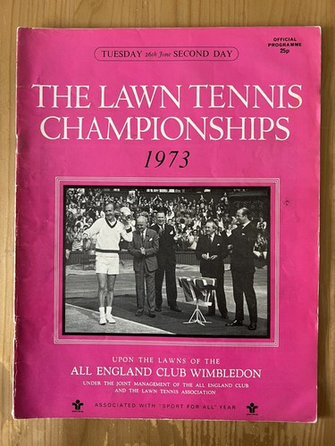 Vintage wimbledon 1973 - wimbledon,