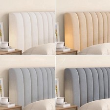 Bed Headboard Cover Striped