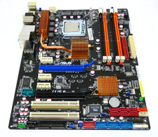ASUS P5Q3 (Intel P45 (Eaglelake-P+) socket 775 with Intel E8400 CPU + IO Shield
