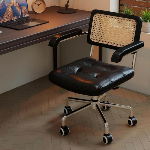 Woven office chair vintage - office,