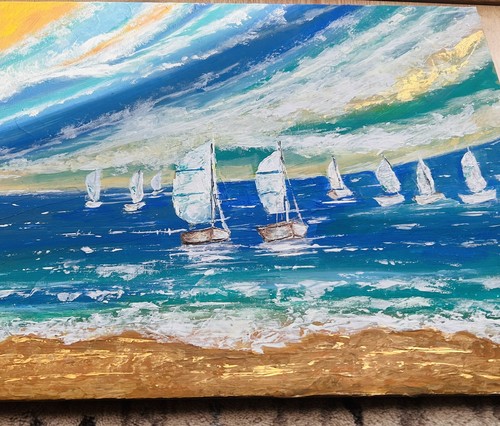 Original painting seascape - original,