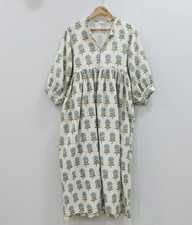 Hand Block Print Kyra Midi