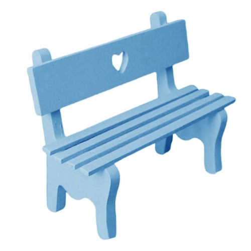 Bench shape wooden - shape, eyeglass