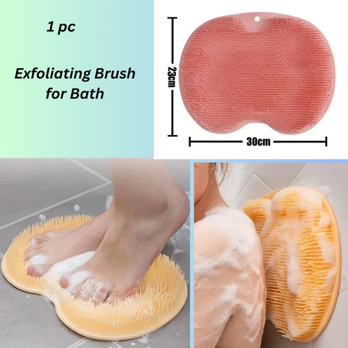 Exfoliating brush for feet - brush,