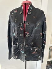 Vintage Handmade Chinese Silk Reversible Jacket