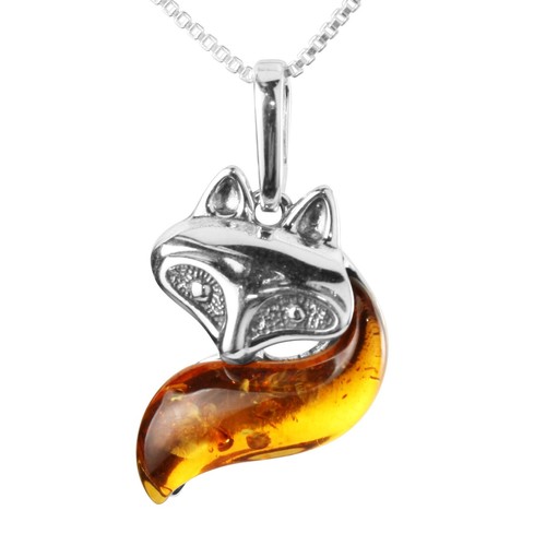 Honey baltic amber sterling - honey,