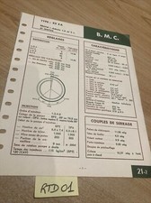 Technical sheet diesel engine