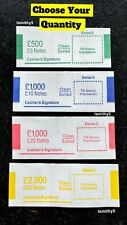 Money Bands for UK GBP New Notes £5 £10 £20 £50 - CHOOSE YOUR SELECTION