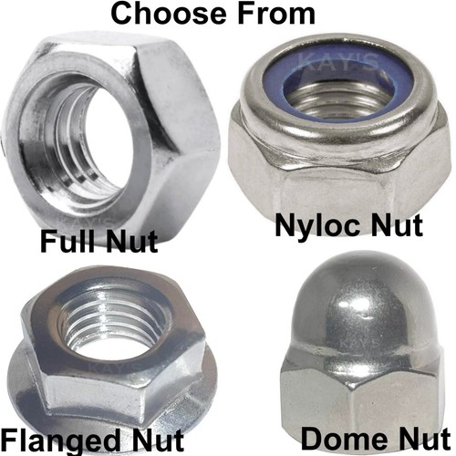M10 m12 nuts - m5,