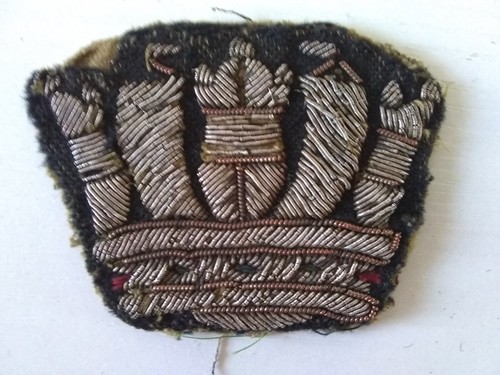 Merchant navy gilt - cloth, badge