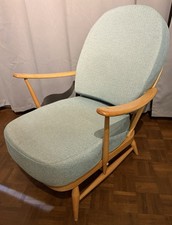 Ercol Arm Chair and Footstool