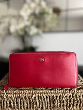 Radley leather waller red - leather, zip