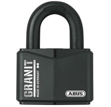 ABUS Granit Padlock & 2x Keys High Security Keyed Padlock 70mm - 37RK/70 VAT Inc