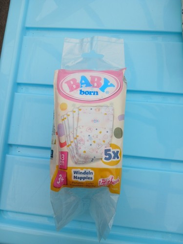 Baby born pack - 5, nappies