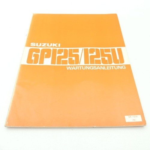 Original suzuki 125 u - original, gp