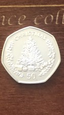 2006 Gibraltar Christmas 50p Christmas Tree