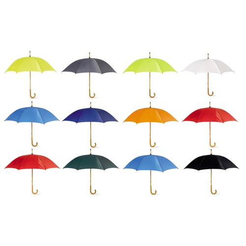 Classic umbrella wooden curved