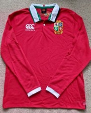 XXL or 3XL BRITISH IRISH LIONS Classic Canterbury  L/S RUGBY SHIRT Jersey XXXL