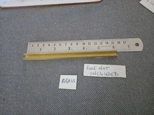 Brass channel, 3/8"  x  3/8"  x  1/16", 6" long,  model making, 16mm/sm32, G1