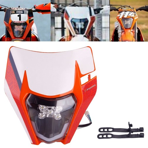 Motorcycle led headlight head - headlight,