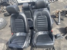 08-17 VW PASSAT CC LEATHER INTERIOR SEATS HEATED DRIVER SEAT HALF ELECTRIC