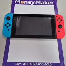 Nintendo Switch Neon Red/Blue 32GB Console Bundle