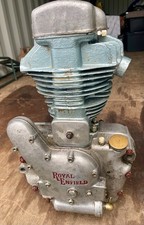Royal Enfield Vintage Engine, Classic Single Cylinder (Circa 1950s–1960s)