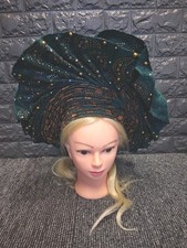 Pearl African Head Wrap Green