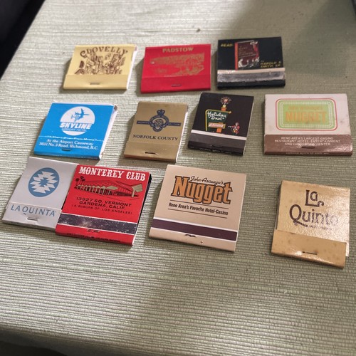 Vintage matchbook bundle - vintage,