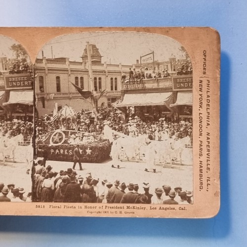 Stereoview card real photo - card, 3d
