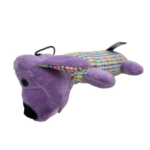 Small plush dog toy with - plush,