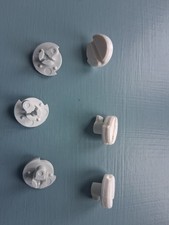 6 x Dometic Fridge Vent Winter Closing Clip Beige Caravan Motorhome DS2951766001