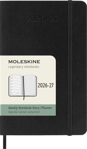 Moleskine 2026 black - moleskine, 2026-27