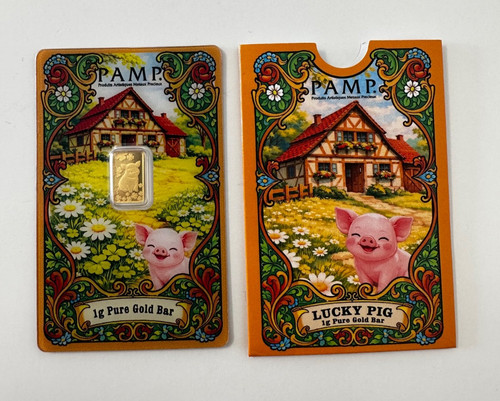 Pamp suisse lucky - suisse, gold