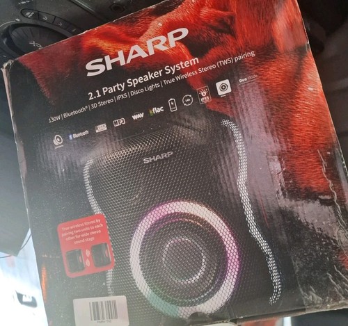 Sharp portable party speaker - party,